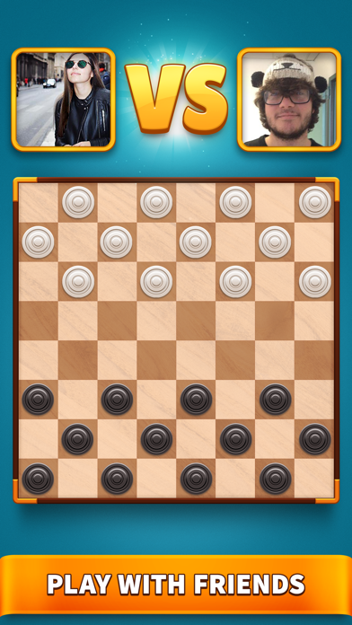 Checkers Clash: Board Gameのおすすめ画像1