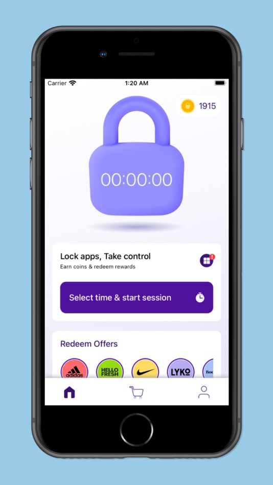 #1. LockIT: Lock apps, Earn coins (iOS) Με: JP Interactive apps