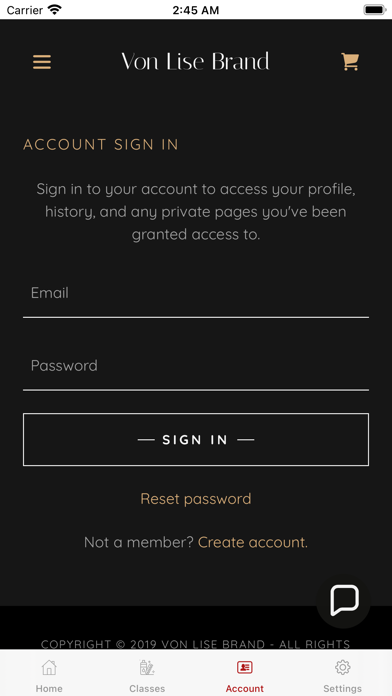 Von Lise Brand Screenshot