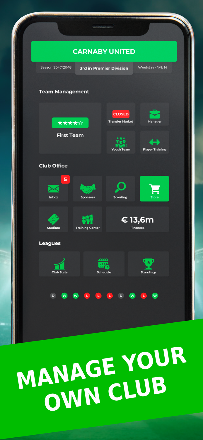 Club Boss - Football Game