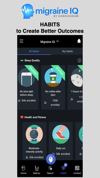 Cardiogram: HeartIQ MigraineIQ screenshot-4