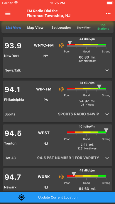 RadioLand: FM Radio Near Me Screenshot