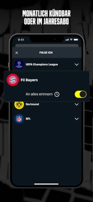 ‎DAZN Sport Live Stream Screenshot