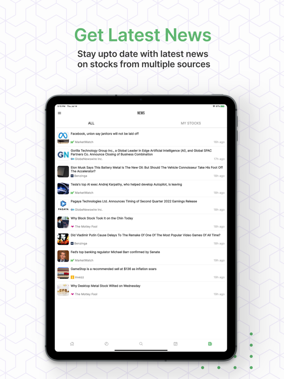 DividendNow (US Stocks) iPad screenshot 4 - Finance app