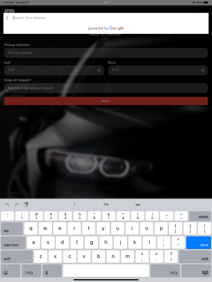 Pearson Vision Limousine