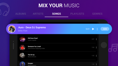 DJ Mixer - DJ Music Mixer App Screenshot