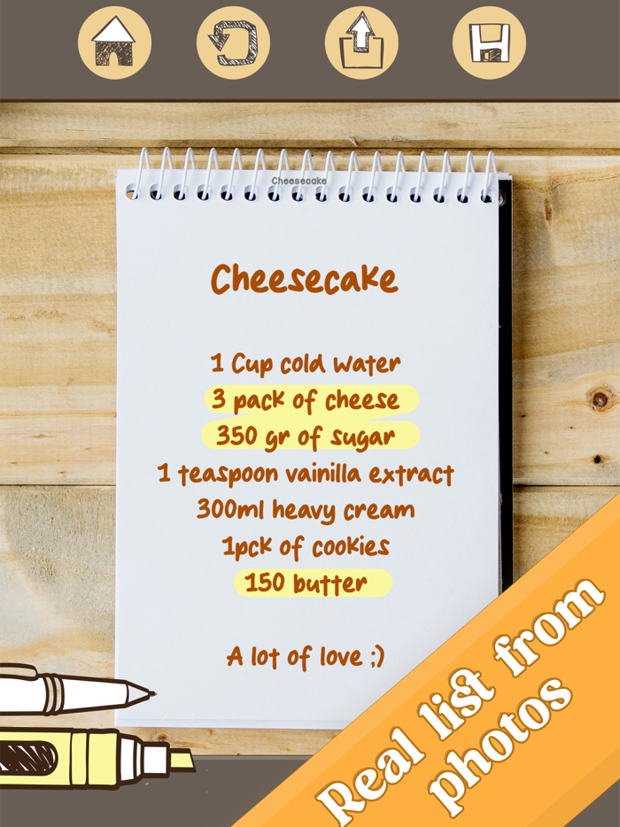 Grocery List - Shopping Simple