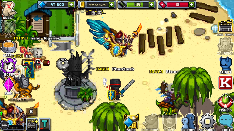 #6. Bit Heroes Quest (iOS) 由: Kongregate