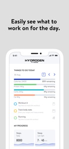 Hydrogen Fitness App screenshot #2 for iPhone