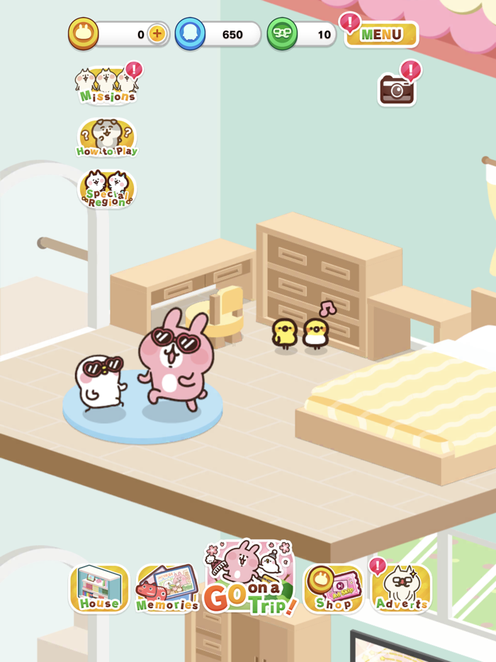 Piske and Usagis Short Trip