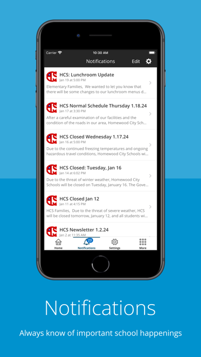 Homewood City Schools Screenshot
