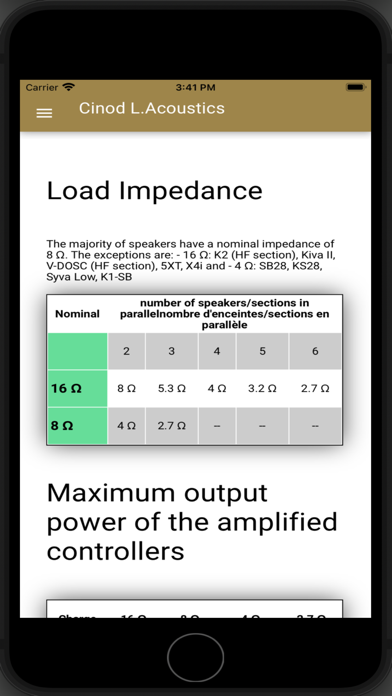 Cinod for L.Acoustics Screenshot