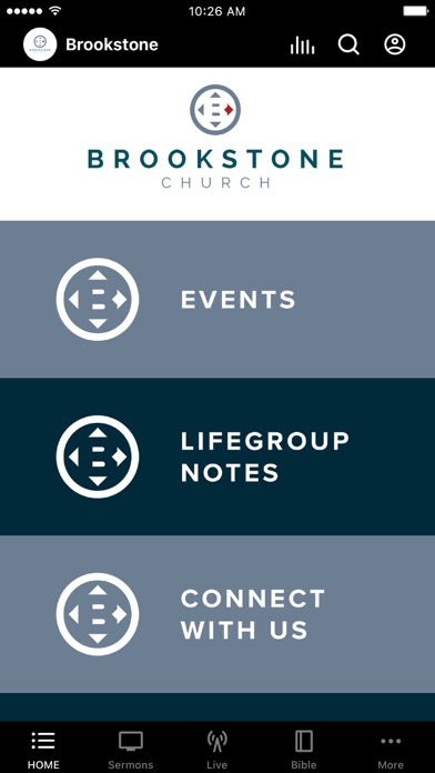 Brookstone Baptist Church Screenshot