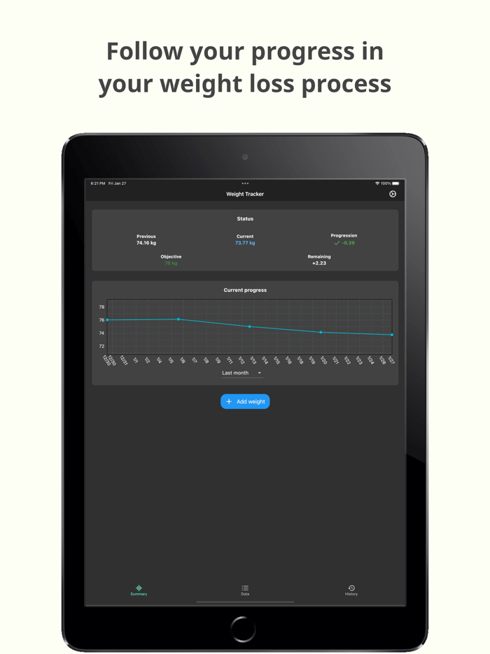 Weight Tracker – Fat loss