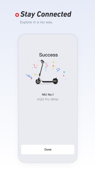 NIU E-Scooter Screenshot