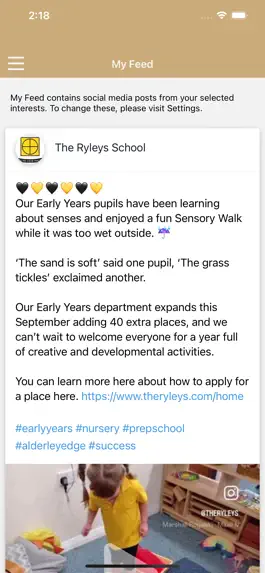 Game screenshot The Ryleys School Parent App hack