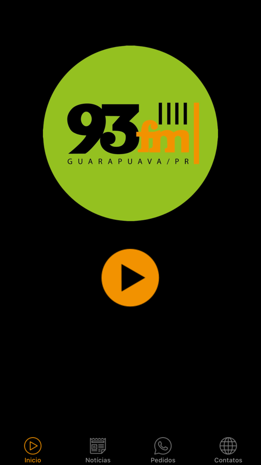 Rádio 93FM Guarapuava - 1.0 - (iOS)