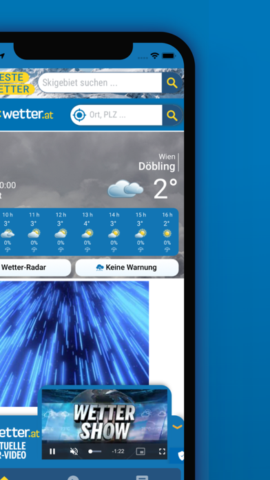 Screenshot #1 pour wetter.at