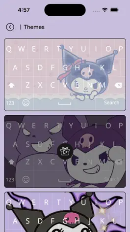 Game screenshot Sanrio Characters - keyboard apk