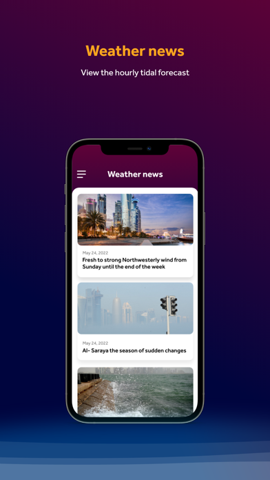 Q Weather - أرصاد قطر Screenshot