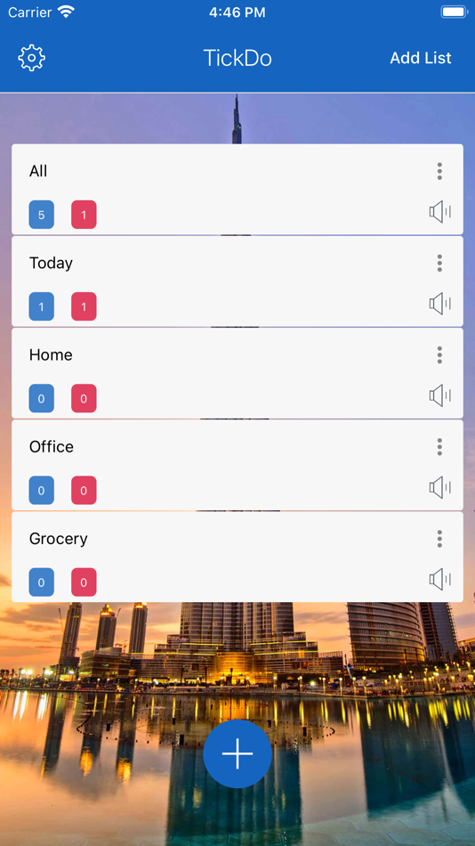 #1. TickDo- Lists,Tasks & Contacts (iOS) Podle: Applicationriseimperator Evolving New Technologies Private Limited