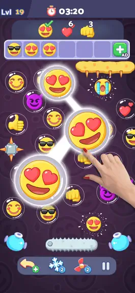 Game screenshot Emoji Bubble Match3 hack