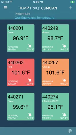 Game screenshot TempTraq Clinician mod apk