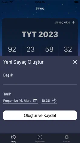 Game screenshot YKS Sayaç ve Motivasyon hack