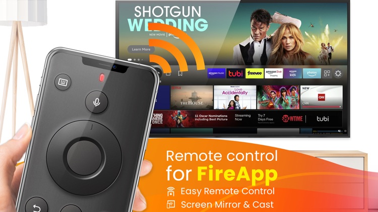 Remote control for FireApp