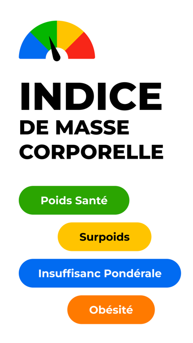 Screenshot #1 pour Calcul d’IMC - Perdre du Poids