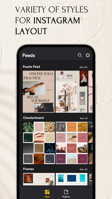 Feeds: Post & Template Maker Screenshot