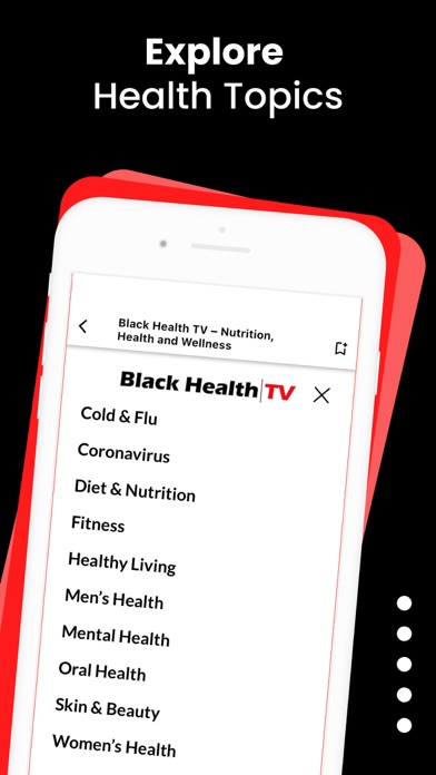 Black Health TV Screenshot