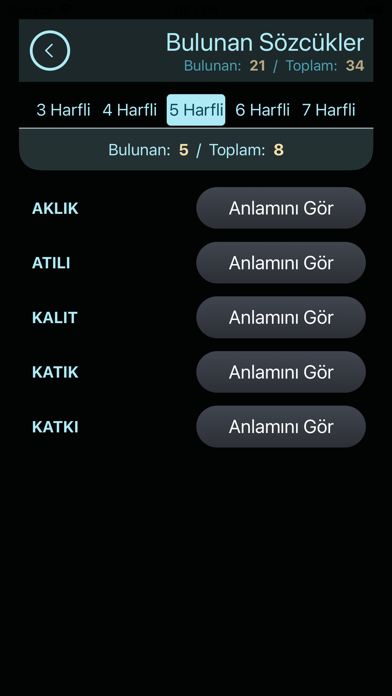 DAĞARCIK - Kelime Oyunu Screenshot