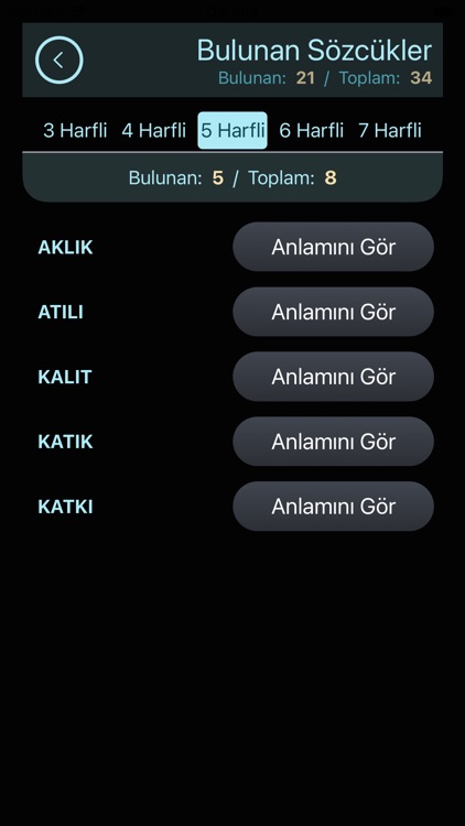 DAĞARCIK - Kelime Oyunu screenshot-3