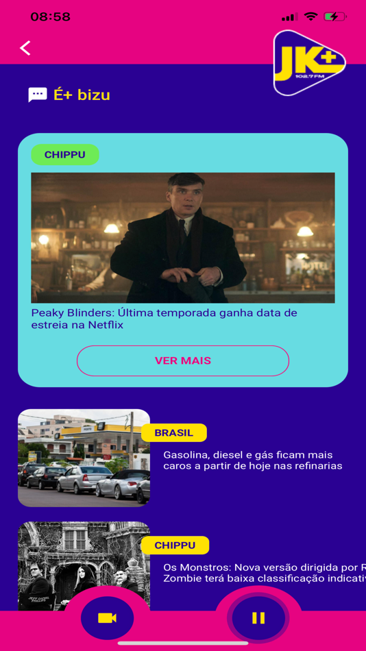 #6. Rádio JK FM (iOS) By: RADIO JK FM LTDA
