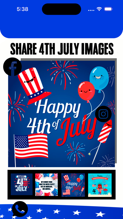 Happy 4th July Screenshot