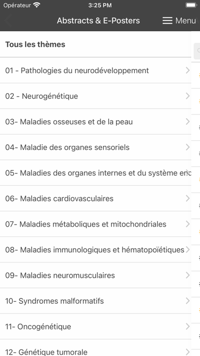 Assises de Génétique Screenshot
