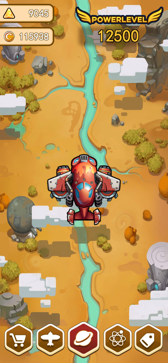 Galaxy Plane Shooting