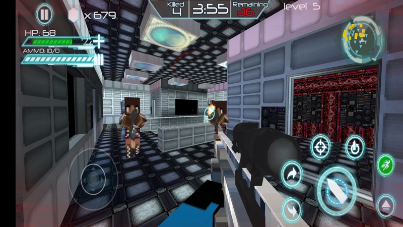 Cube Steel Maximum Survival screenshot 2