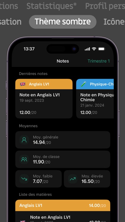 Papillon — pour Pronote & ED screenshot-3