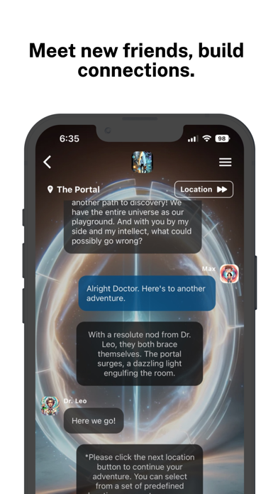 NUUN - AI Roleplay Screenshot