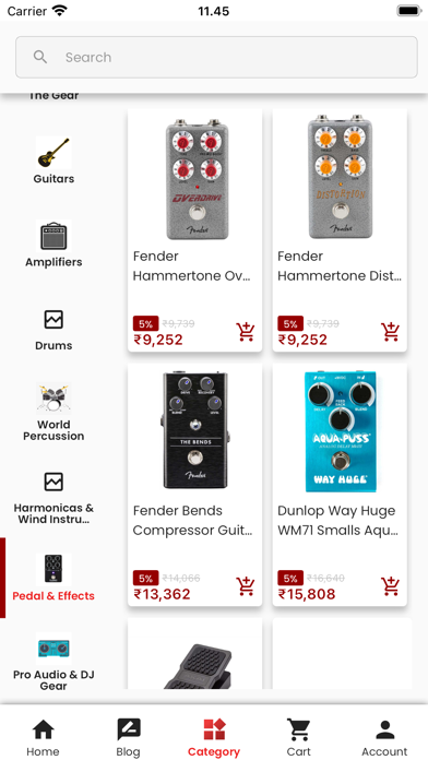 Musicians Cart Screenshot