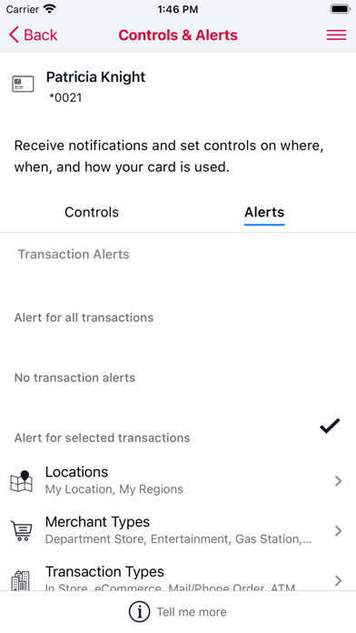 Bank OZK Cards Screenshot