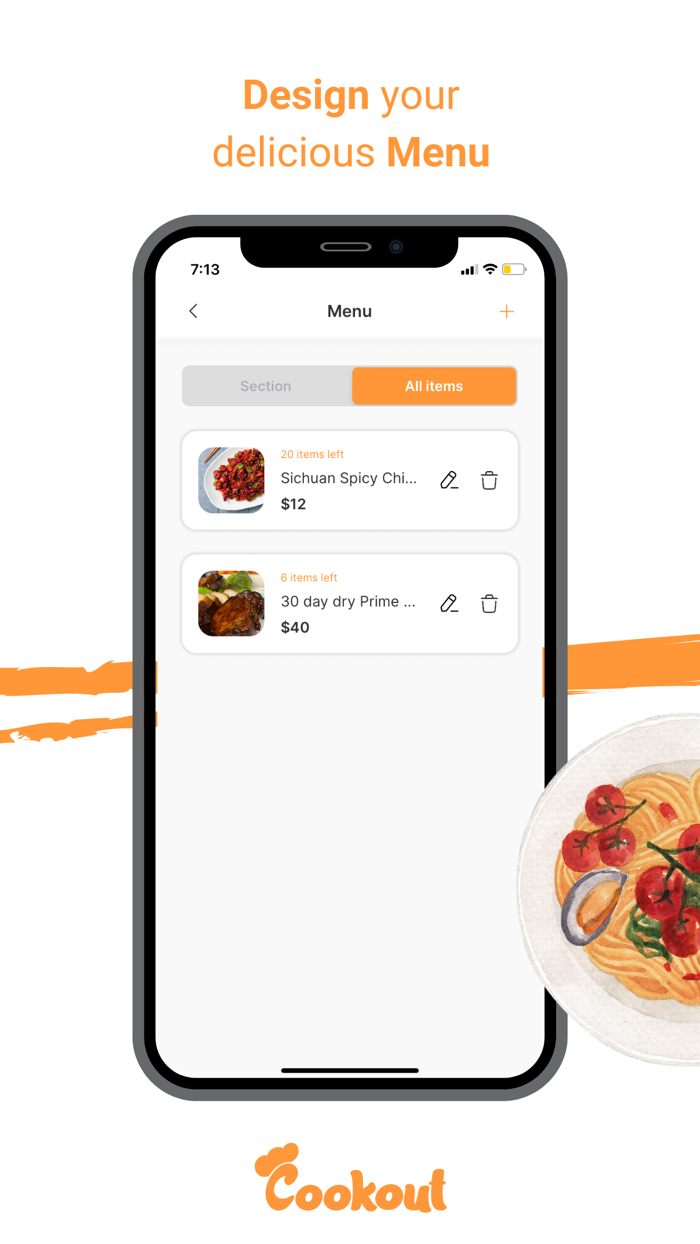 Cookout Shop Manager