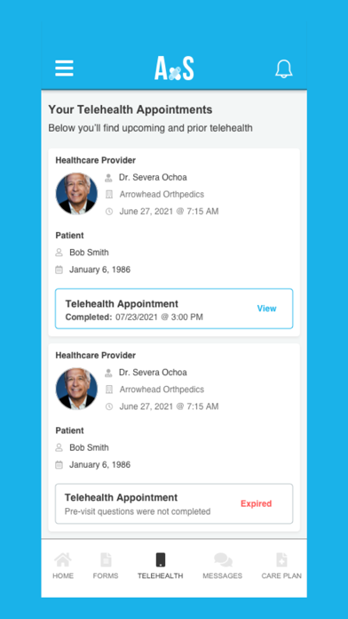 AxS Health Screenshot