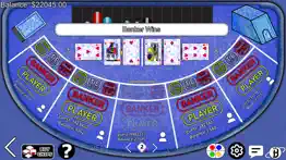 baccarat online - live casino iphone screenshot 1