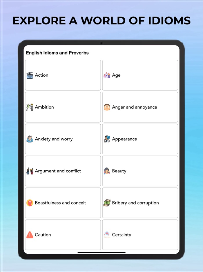 Idiomz  idioms and phrases