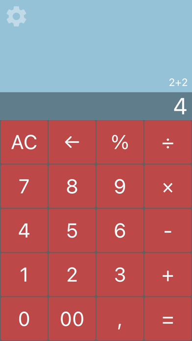 Calculator with history tape + Screenshot