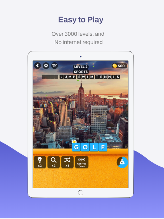 Screenshot #6 pour Hidden Word Stacks
