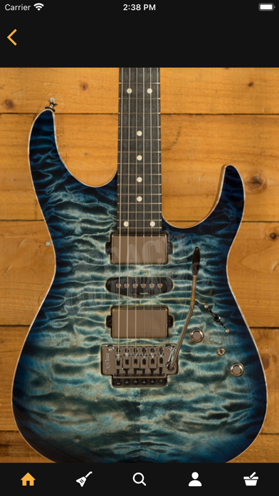 Peach Guitars Screenshot